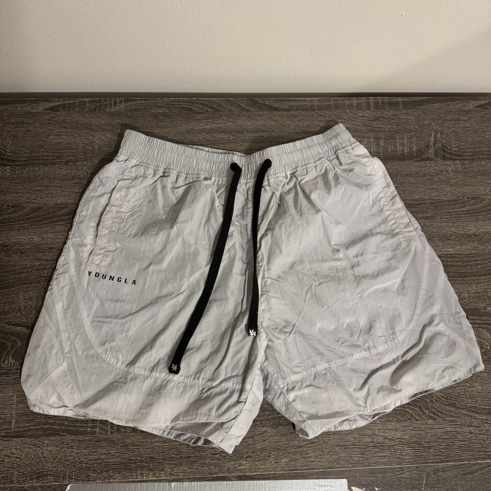 YoungLA 109 Retro Shorts Men's XL Lightweight Running Gym Athleisure Workout